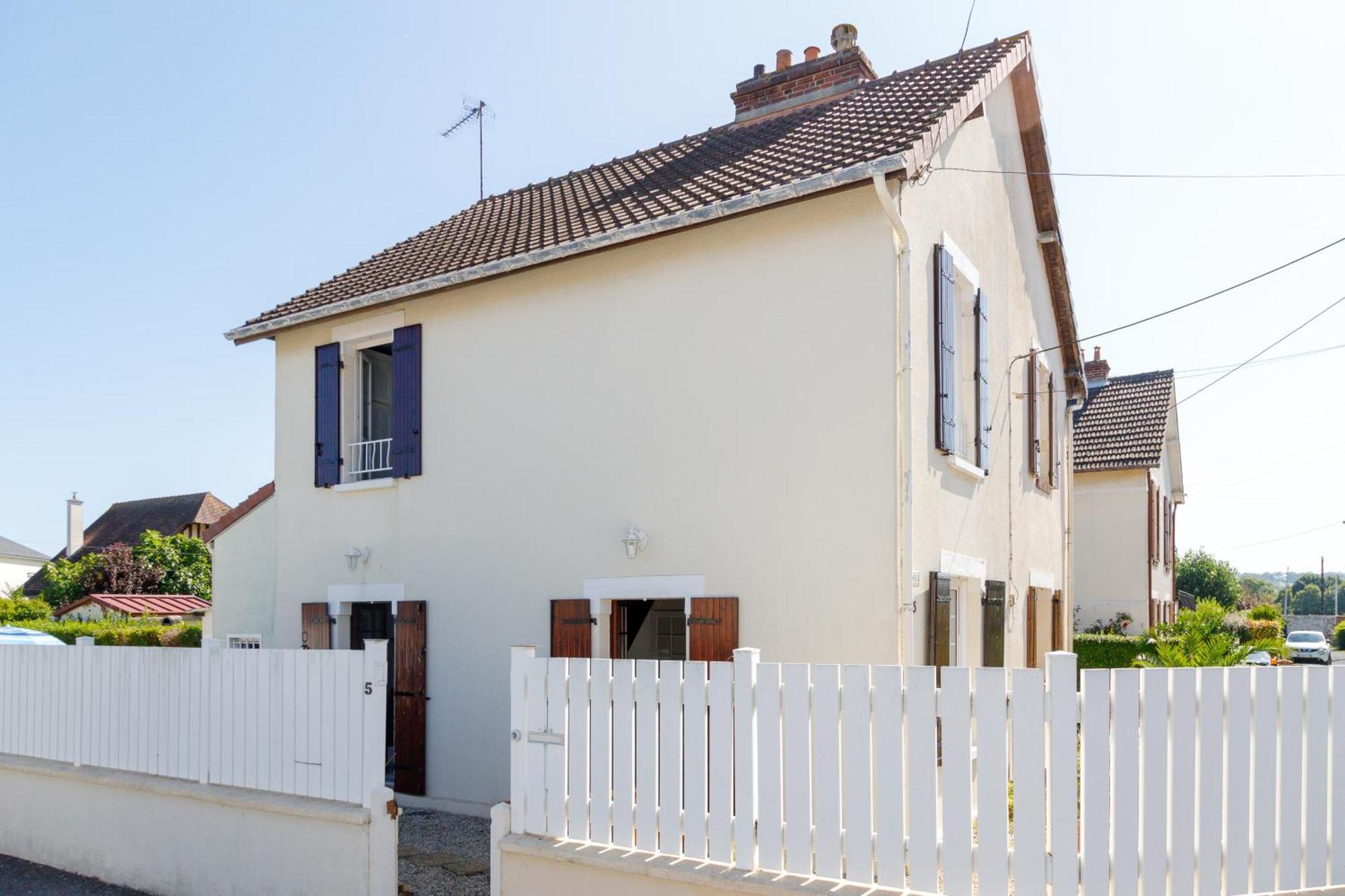 La Maison Cabourgeaise Proche Mer Zewnętrze zdjęcie